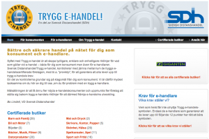 E-handel: Trygg E-handel E-handel: en certifiering från Tryggg E-handel kan öka din konvertering