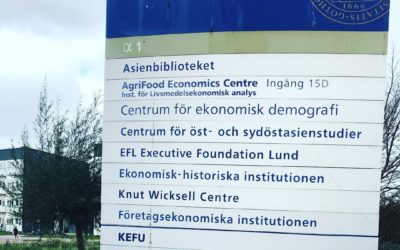 Föreläste för entreprenörer vid Lunds Universitet