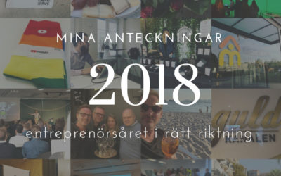 Anteckningar från mitt liv som entreprenör [2018]