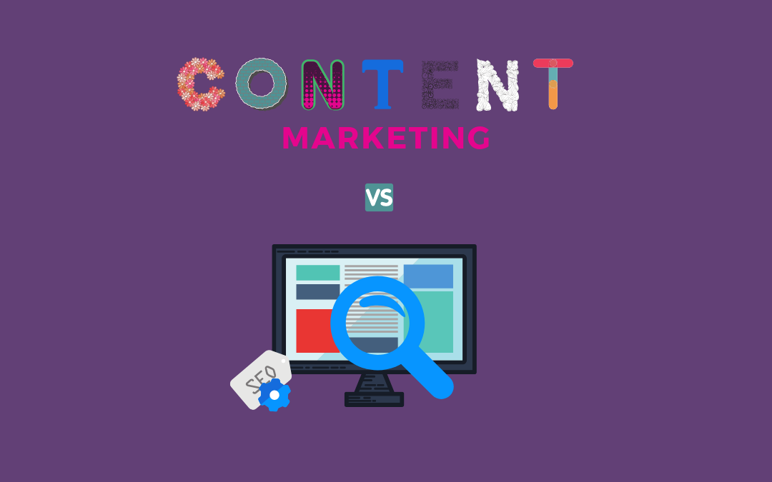 Vad är skillnaden, Content Marketing vs SEO?