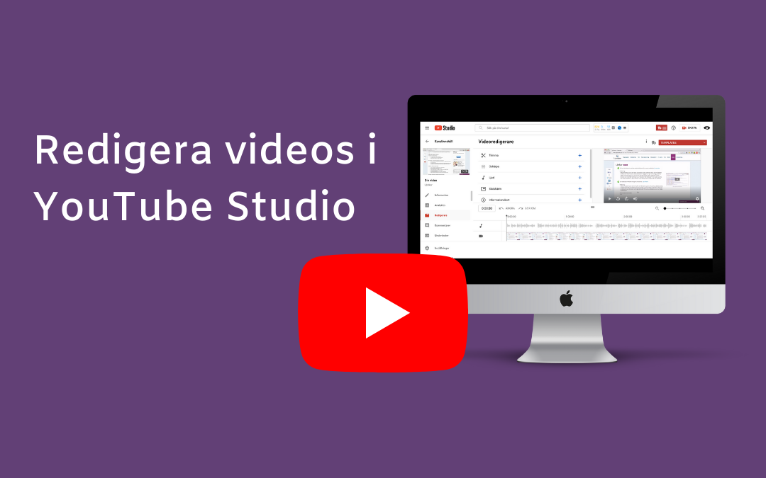 Redigera YouTube videos efter publicering!